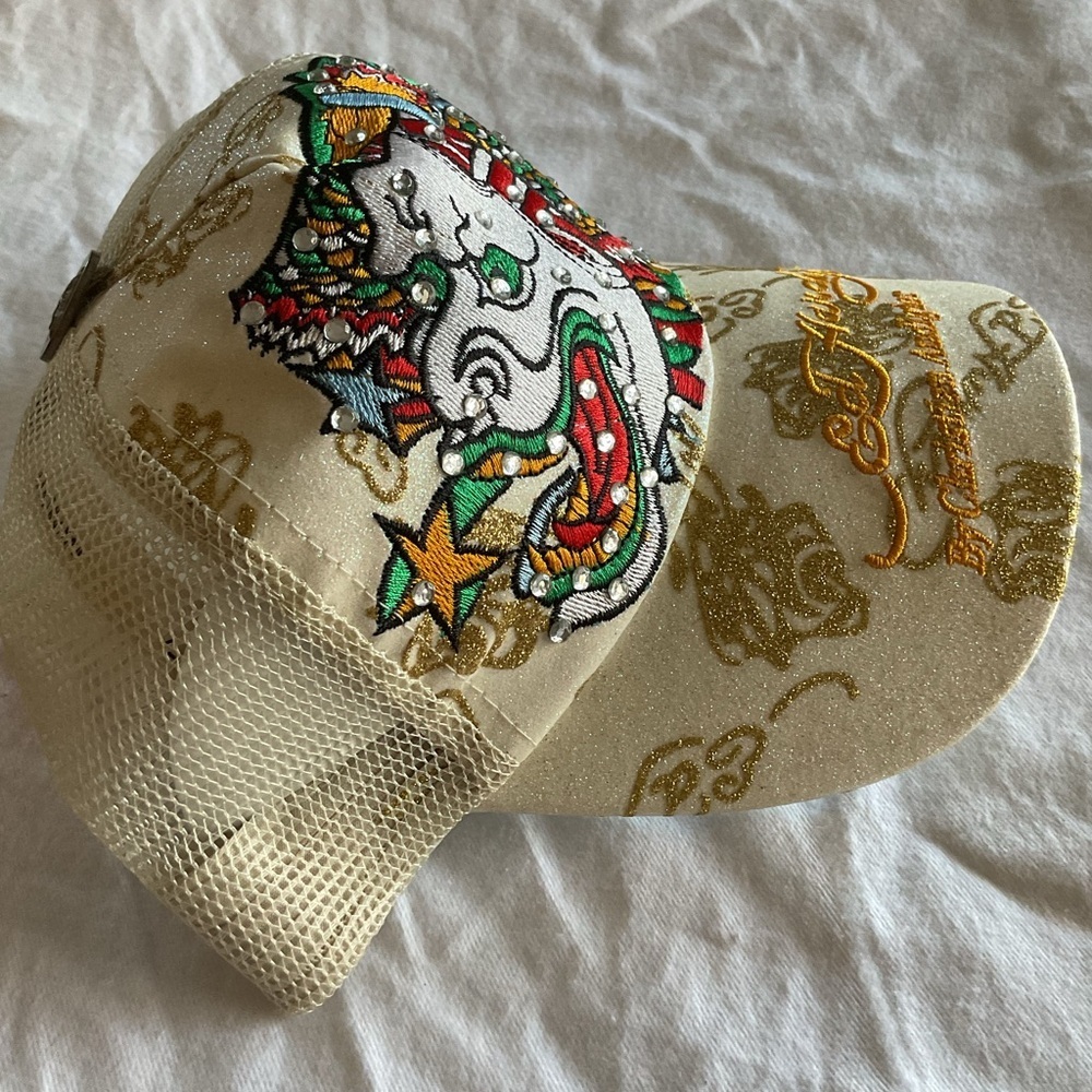 Ed Hardy Embroidered Cap - Picture 3 of 8